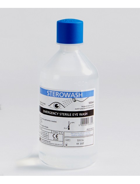 Steroplast Sterowash Eye Wash 500ml Bottle Eyecare